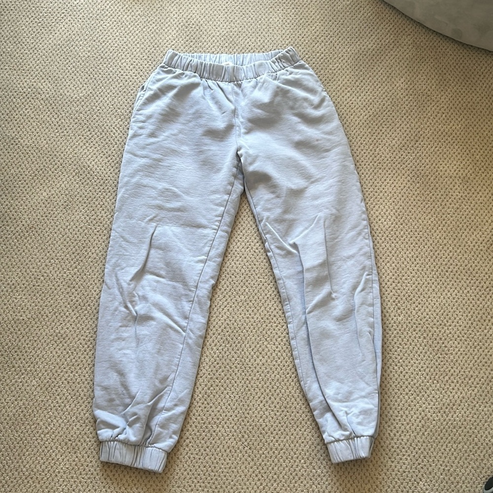 baby blue brandy sweats